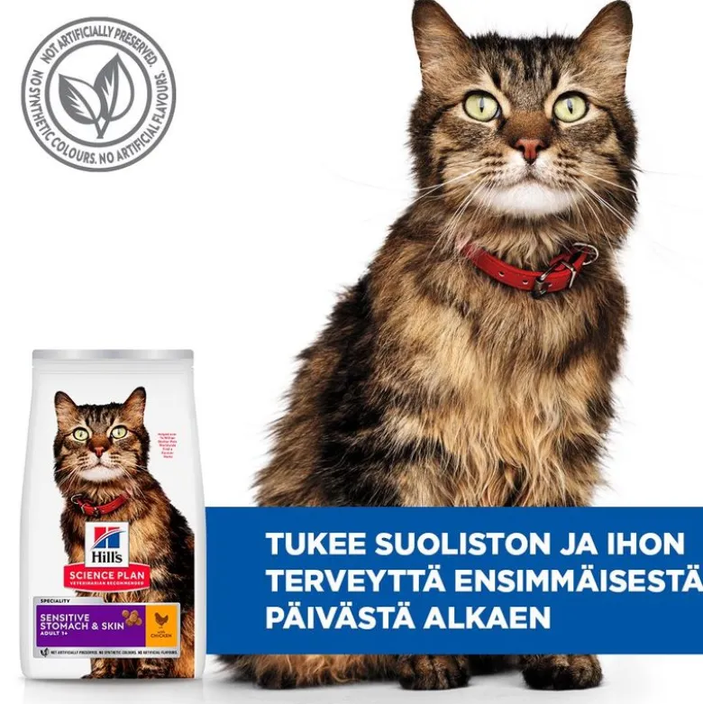 Hill's Science Plan Sensitive Stomach & Skin Adult 1+ kana