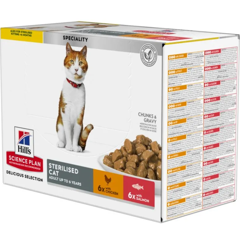 Hill's Science Plan Sterilised Cat Adult 1-6 kana