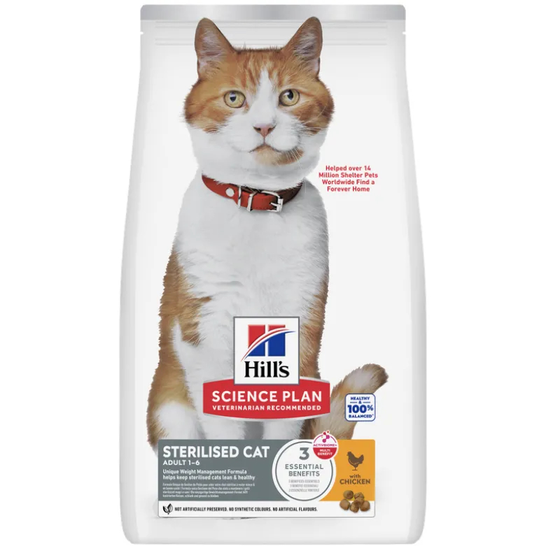Hill's Science Plan Sterilised Cat Adult 1-6 kana
