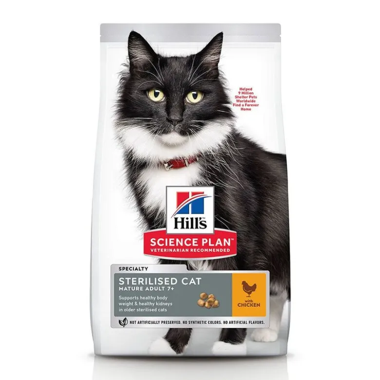Hill's Science Plan Sterilised Cat Mature Adult 7+ kana