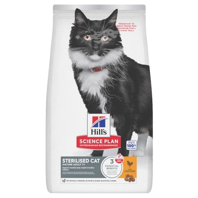 Hill's Science Plan Sterilised Cat Mature Adult 7+ kana