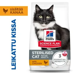 Hill's Science Plan Sterilised Cat Mature Adult 7+ kana