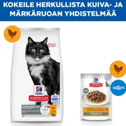 Hill's Science Plan Sterilised Cat Mature Adult 7+ kana