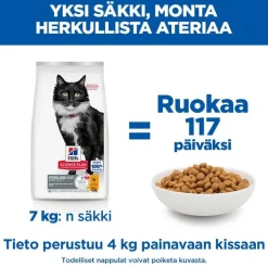 Hill's Science Plan Sterilised Cat Mature Adult 7+ kana