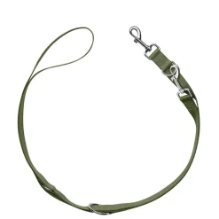 HUNTER London: kaulapanta + talutushihna, oliivinvihreä