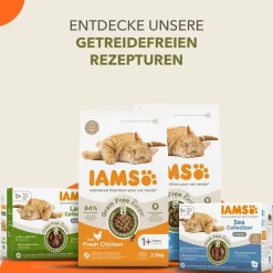 IAMS Advanced Nutrition Grain Free Land Collection kastikkeessa