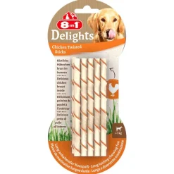 8in1 Delights Twisted Sticks kana pienikokoisille koirille