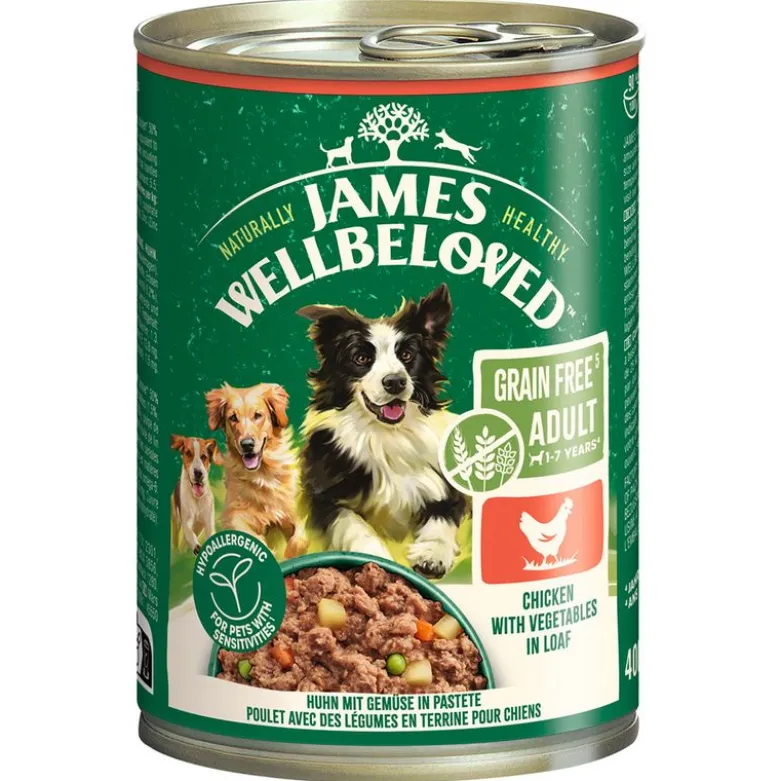 James Wellbeloved Adult Dog Grain Free Hypoallergenic kanapatee