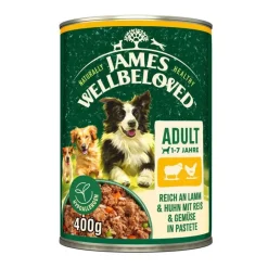 James Wellbeloved Adult Dog Hypoallergenic lammas- & kanapatee