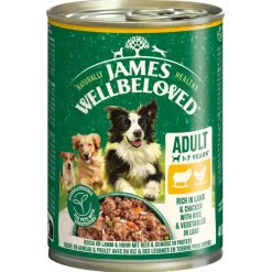 James Wellbeloved Adult Dog Hypoallergenic lammas- & kanapatee