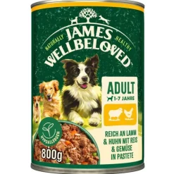 James Wellbeloved Adult Dog Hypoallergenic lammas & kana