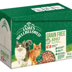 James Wellbeloved Grain Free Adult Cat Hypoallergenic kana