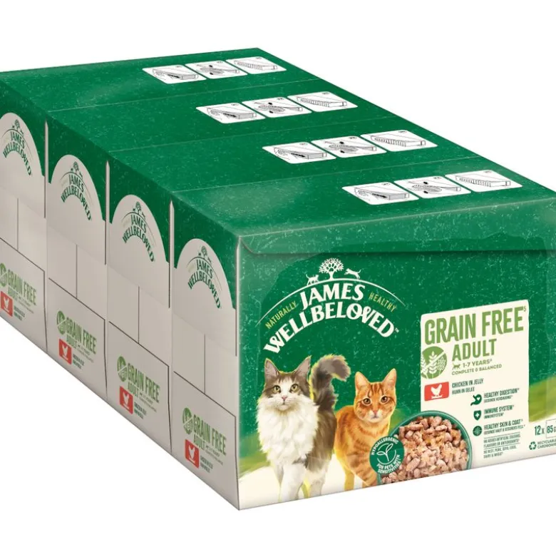James Wellbeloved Grain Free Adult Cat Hypoallergenic kana