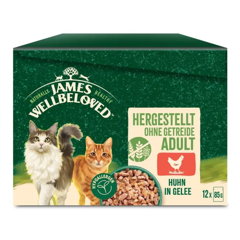 James Wellbeloved Grain Free Adult Cat Hypoallergenic kana