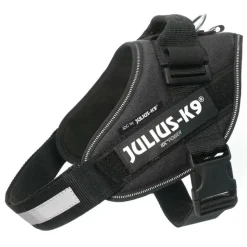 JULIUS-K9 IDC® Power -koiranvaljaat, musta