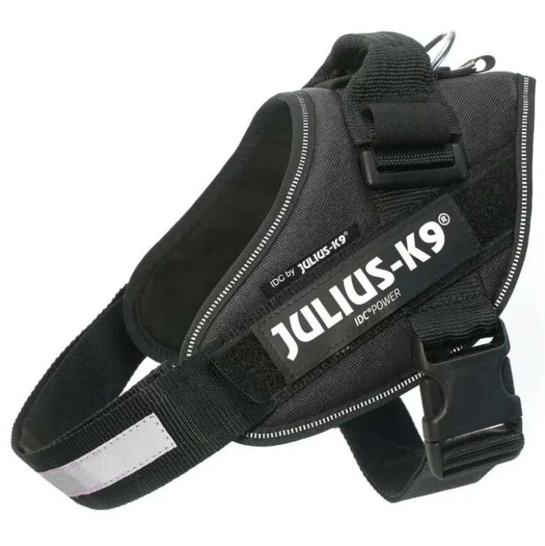 JULIUS-K9 IDC® Power -koiranvaljaat, musta