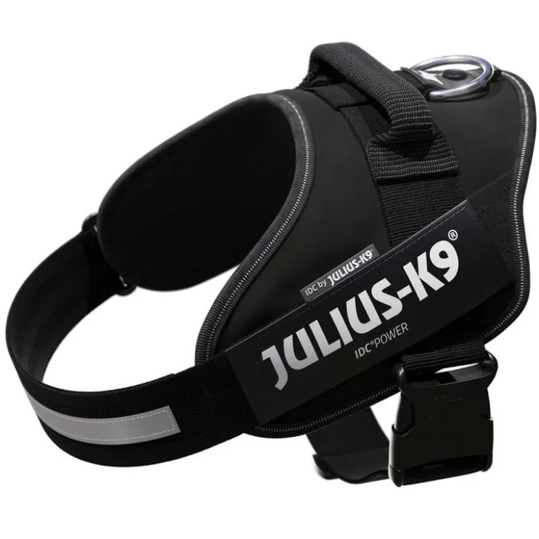 JULIUS-K9 IDC® Power -koiranvaljaat, musta