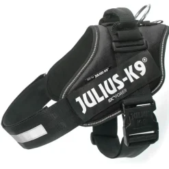 JULIUS-K9 IDC® Power -koiranvaljaat, musta