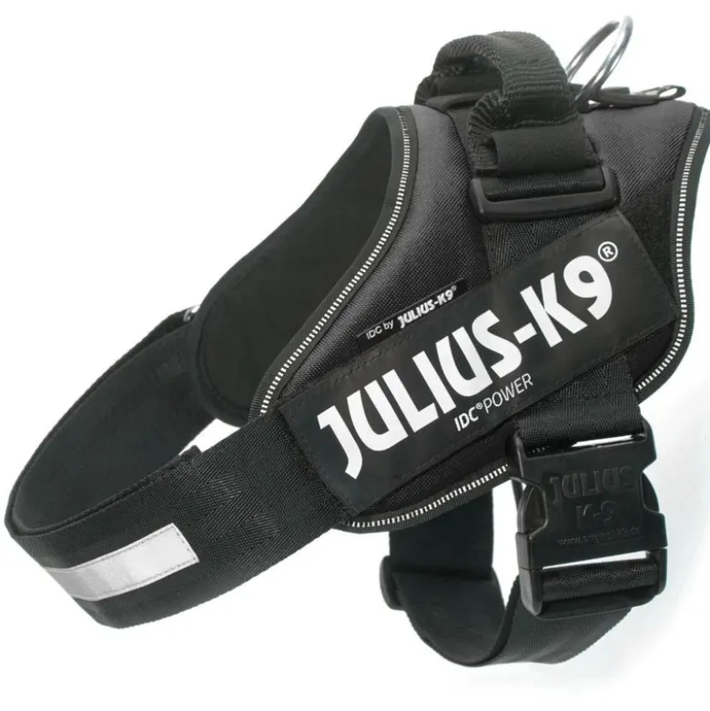 JULIUS-K9 IDC® Power -koiranvaljaat, musta