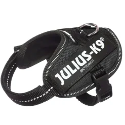 JULIUS-K9 IDC® Power -koiranvaljaat, musta