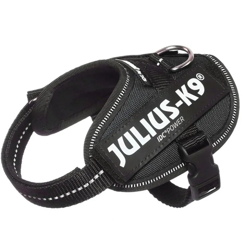 JULIUS-K9 IDC® Power -koiranvaljaat, musta