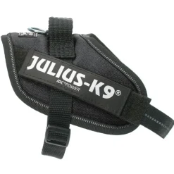 JULIUS-K9 IDC® Power -koiranvaljaat, musta