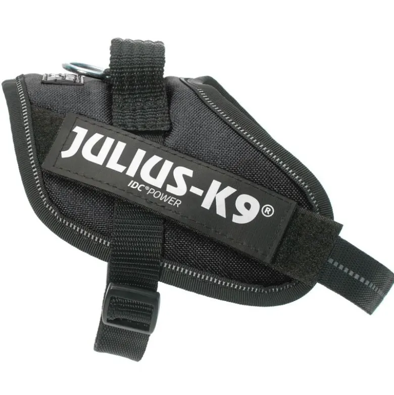 JULIUS-K9 IDC® Power -koiranvaljaat, musta