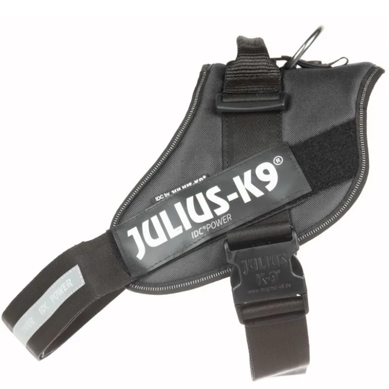 JULIUS-K9 IDC® Power -koiranvaljaat, musta