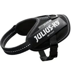JULIUS-K9 IDC® Power -koiranvaljaat, musta