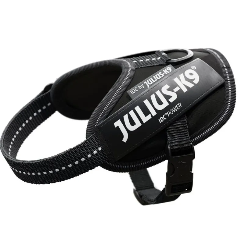JULIUS-K9 IDC® Power -koiranvaljaat, musta