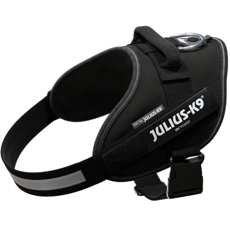 JULIUS-K9 IDC® Power -koiranvaljaat, musta