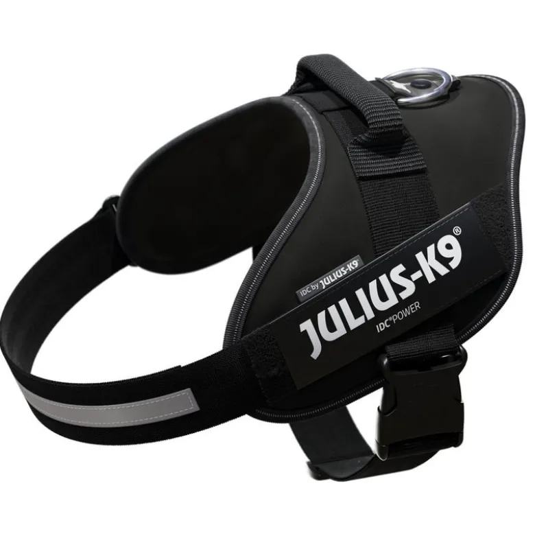 JULIUS-K9 IDC® Power -koiranvaljaat, musta