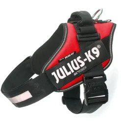 JULIUS-K9 IDC® Power -koiranvaljaat, punainen