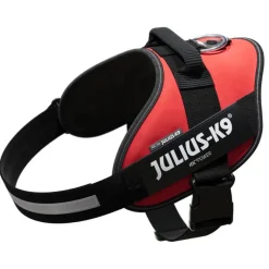 JULIUS-K9 IDC® Power -koiranvaljaat, punainen