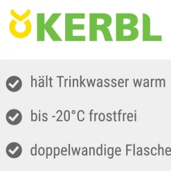 Kerbl NoFrost Superior 2.0 -lämmitettävä juoma-automaatti pieneläimille