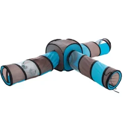 Kissan lelupaketti: Connect 2in1 -tunneli + höyhenkeppi + pallot & hiiret