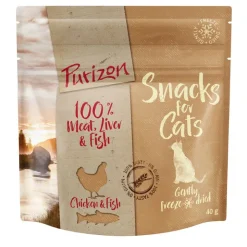 Kokeilupakkaus: 400 g Purizon kuivamuonaa + Purizon Snack