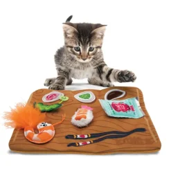 KONG Pull-A-Partz Sushi -kissanlelu