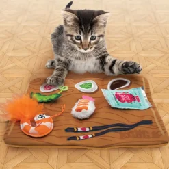 KONG Pull-A-Partz Sushi -kissanlelu