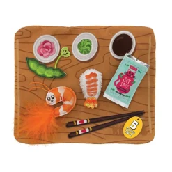KONG Pull-A-Partz Sushi -kissanlelu