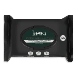 kooa -bambukuituiset hygieniapyyhkeet