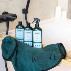 kooa Deluxe -koiran kylpytakki mikrokuitua