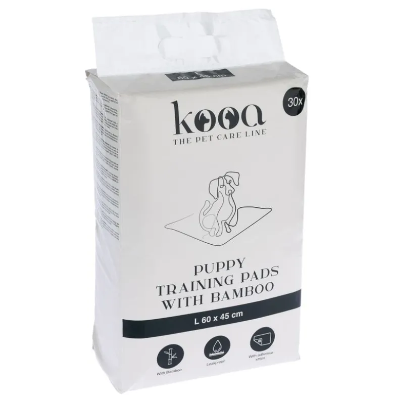 kooa-pissa-alusta koiranpennuille bambukuitukankaasta
