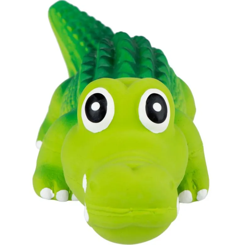 Lateksinen Crocodylus-koiranlelu