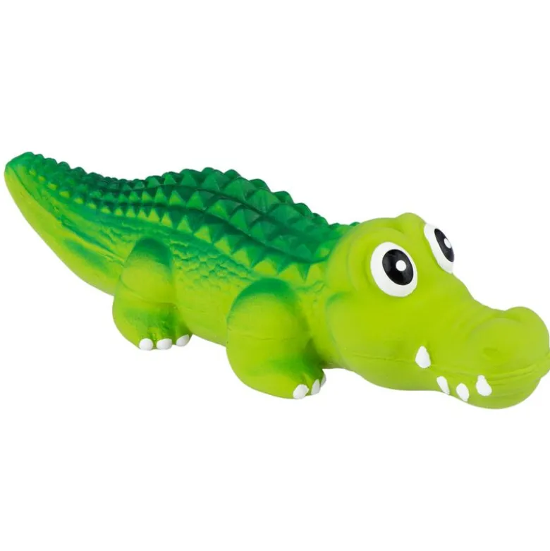 Lateksinen Crocodylus-koiranlelu