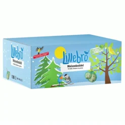 Lillebro Winter -talipallot pahvilaatikossa