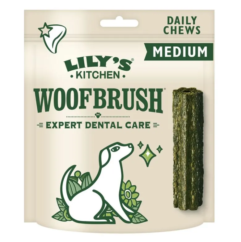 Lily's Kitchen Woofbrush Dental Sticks keskikokoisille koirille
