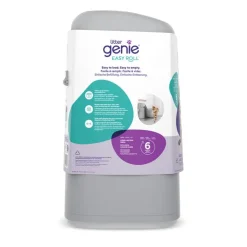 LitterLocker by Litter Genie® Easy Roll -kissanhiekkaroskis, harmaa