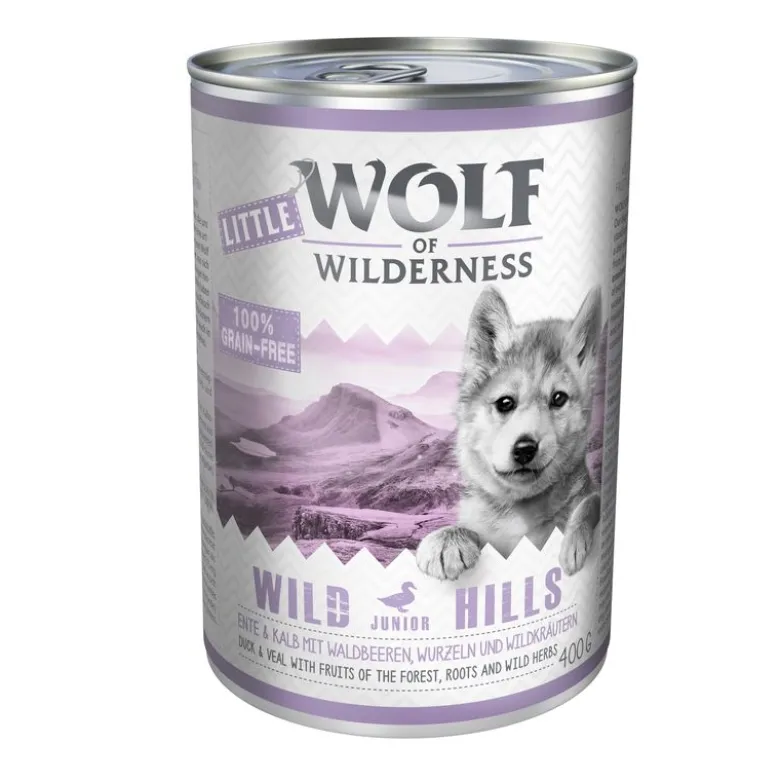 Little Wolf of Wilderness -megapakkaus 24 x 400 g