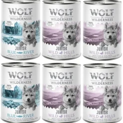 Little Wolf of Wilderness -megapakkaus 24 x 400 g